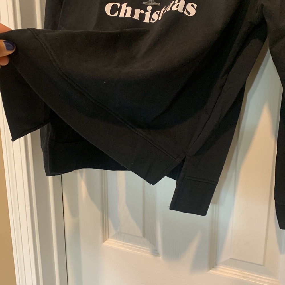 Wine Christmas Lightweight Sweatshirt - Picture 6 of 7
